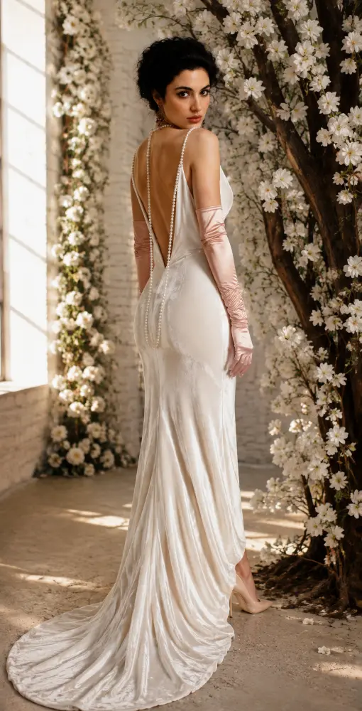 Arabella Élan: champagne gold evening gown, primary view — Josephine Boutique