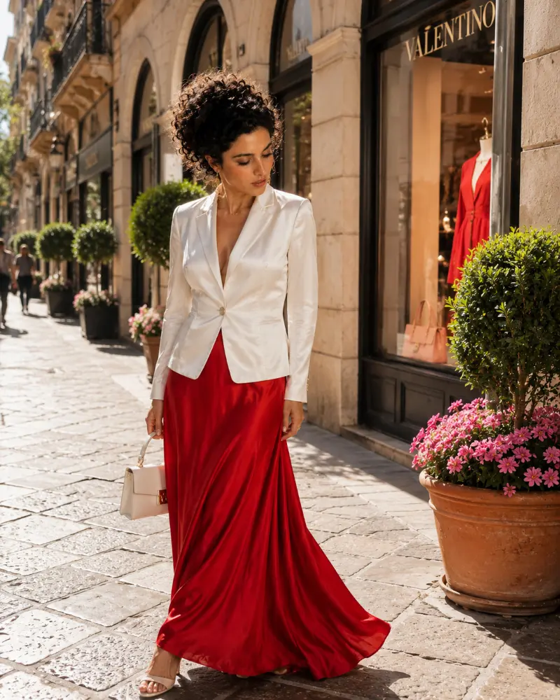 Aurelia Radiance: bronze evening gown, primary view — Josephine Boutique
